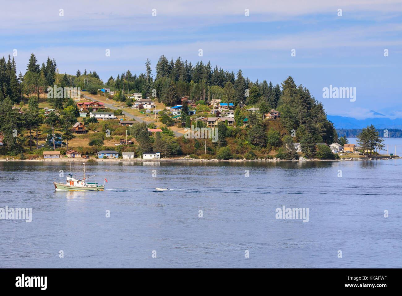 Alert Bay, Cormorant Island, Vancouver Island, Inside Passage, British