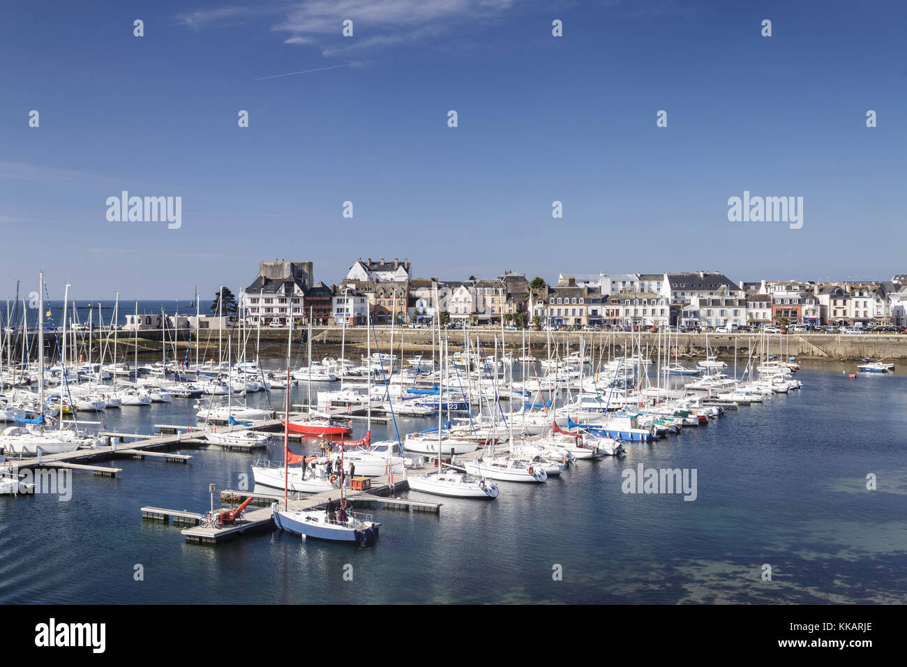 Concarneau, Finistere, Brittany, France, Europe. Stock Photo