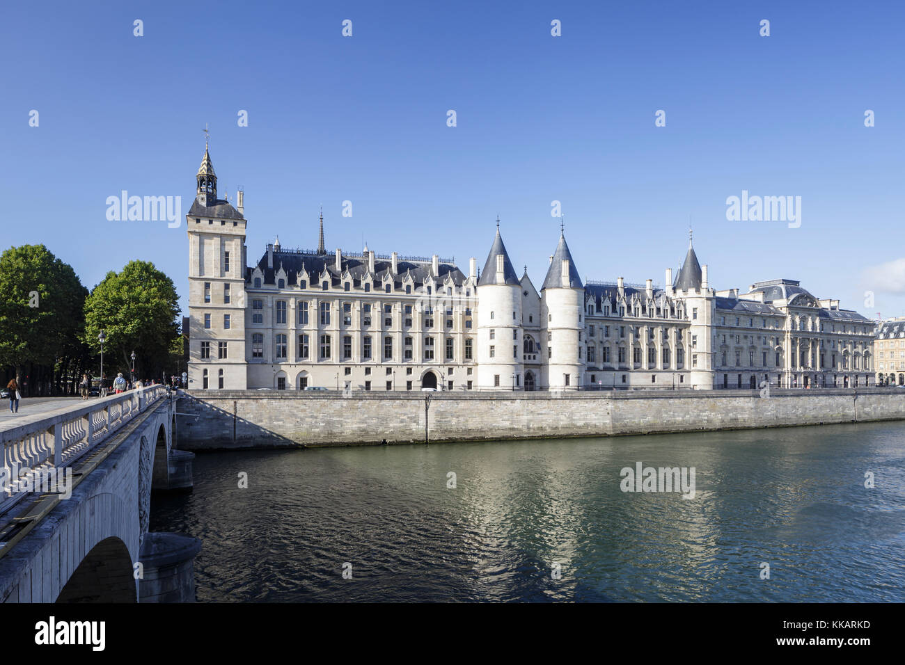 The Conciergerie in Paris, France, Europe Stock Photo