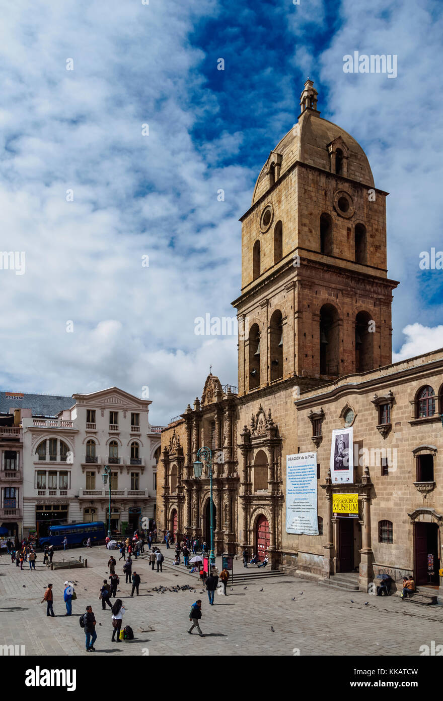 Basilica san francisco la paz hi-res stock photography and images - Alamy