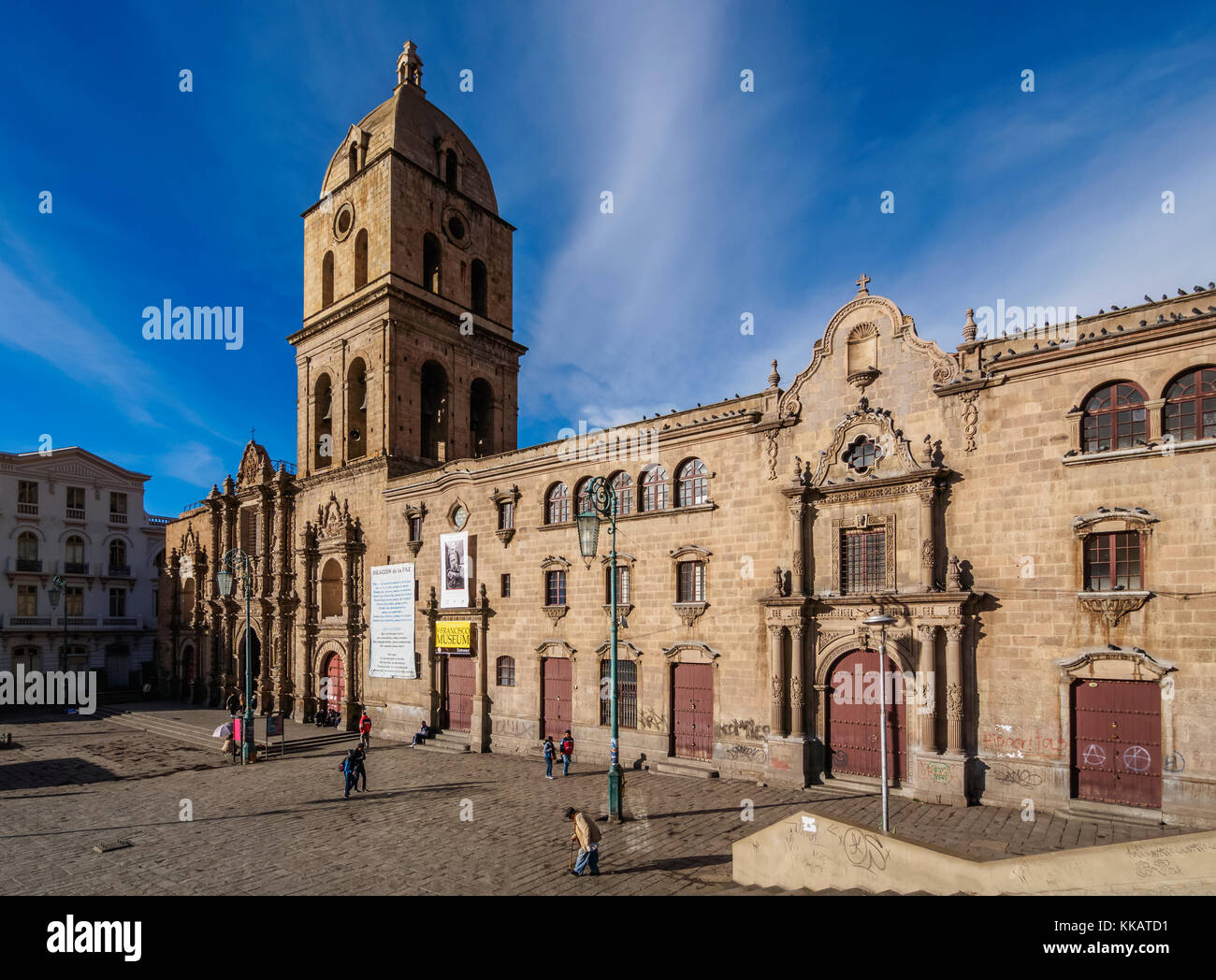 Basilica san francisco la paz hi-res stock photography and images - Alamy