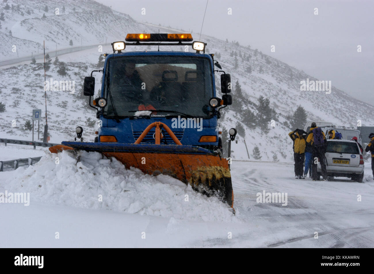 Snow Plough Scotland High Resolution Stock Photography and Images Alamy