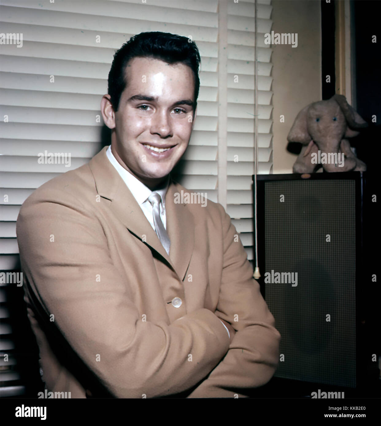 BUZZ CLIFFORD American pop singer  in 1961 Stock Photo