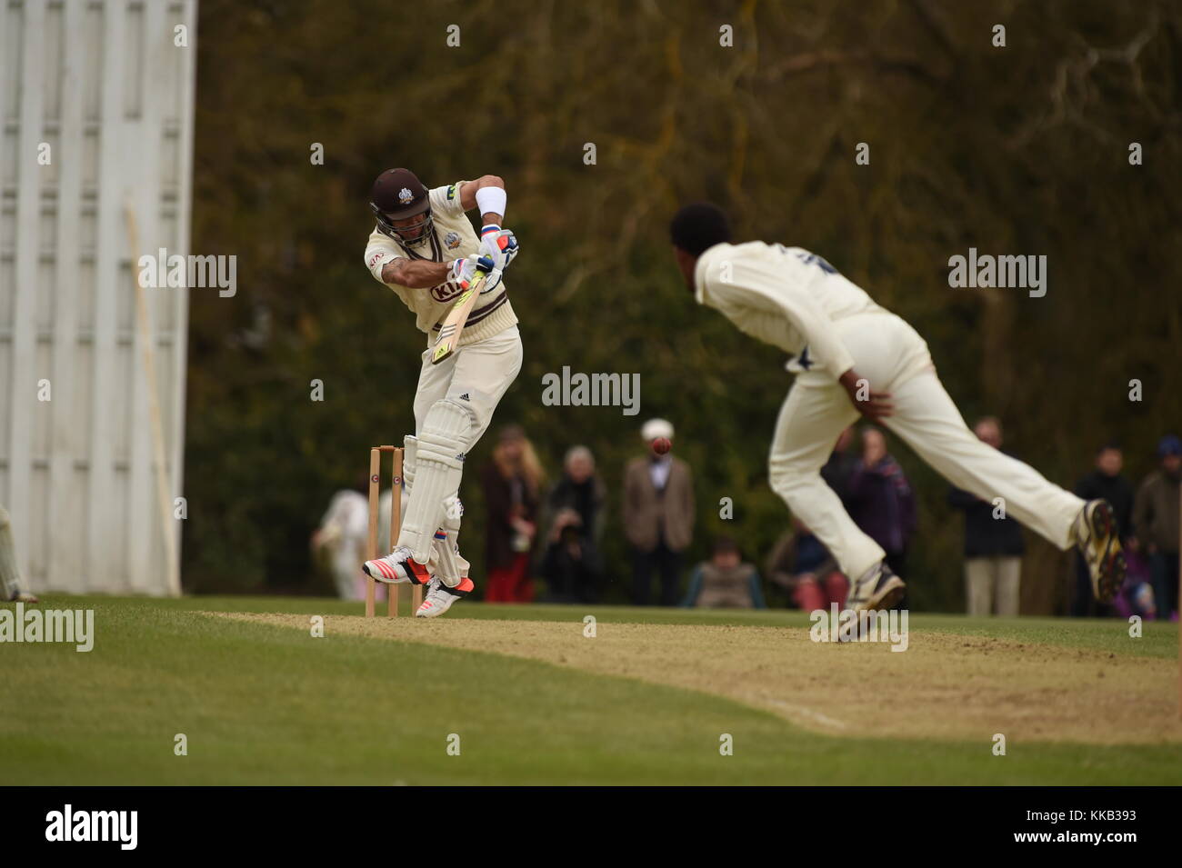 Cricket Oxford University V Surrey CCC Stock Photo Alamy