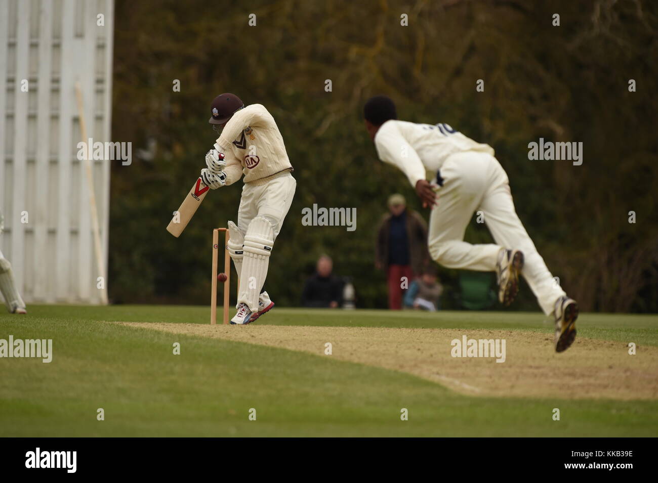 Cricket Oxford University V Surrey CCC Stock Photo Alamy