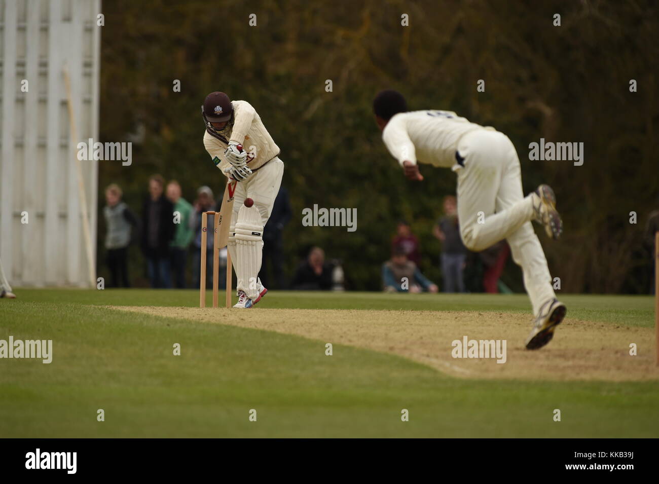 Cricket Oxford University V Surrey CCC Stock Photo Alamy