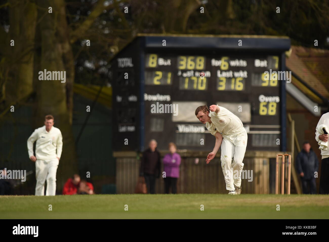 Cricket Oxford University V Surrey CCC Stock Photo Alamy