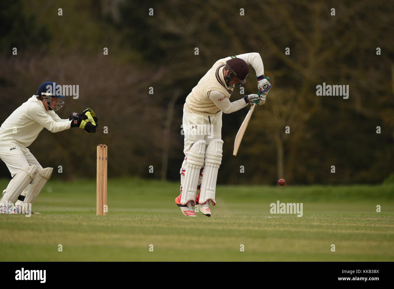 Cricket Oxford University V Surrey CCC Stock Photo Alamy