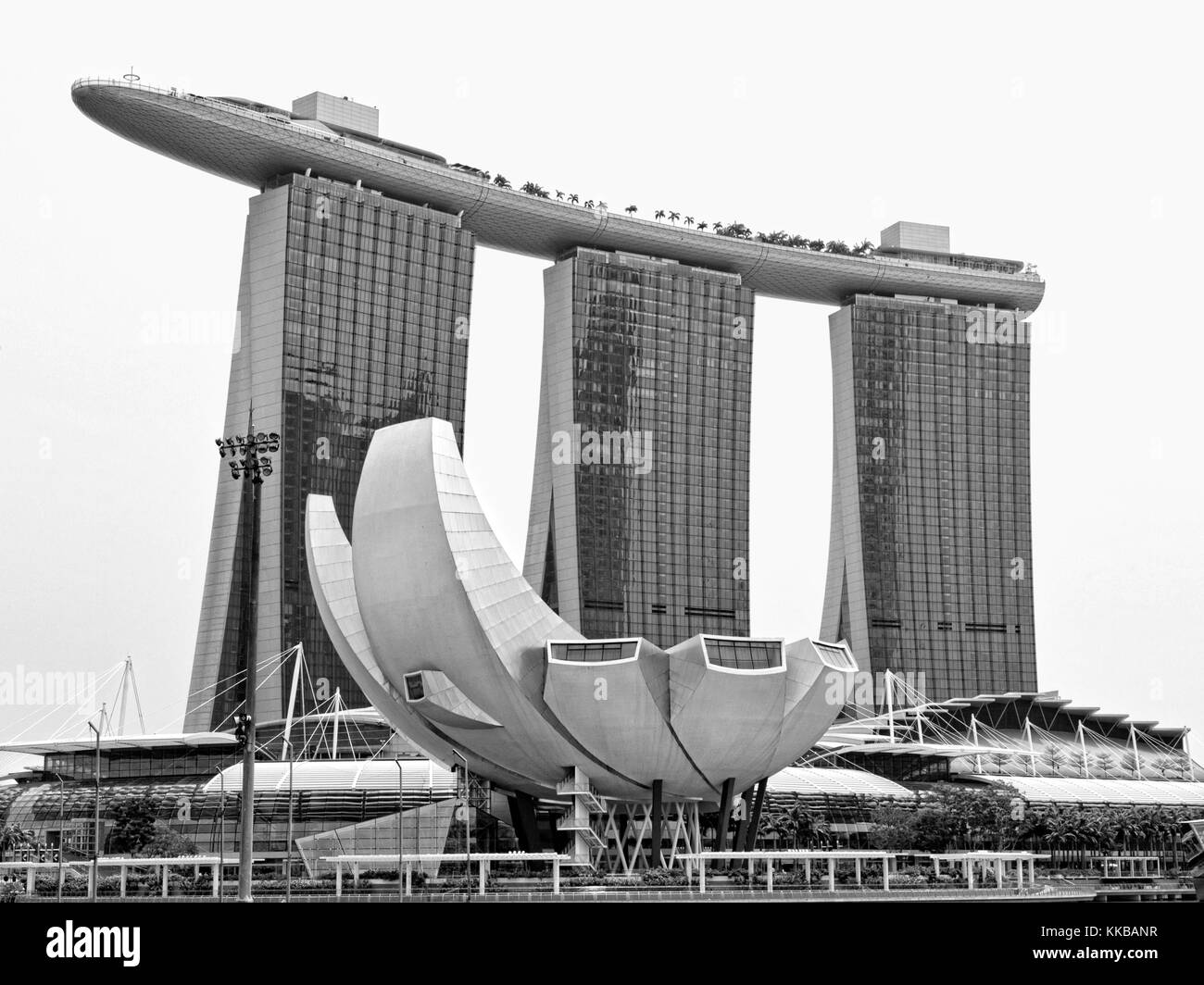 Marina Bay Sands Singapore Stock Photo Alamy