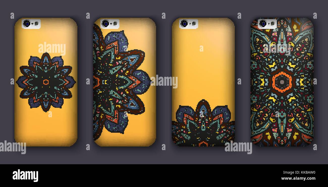 Phone cover collection, boho style pattern. Vector background. Vintage  decorative elements. Hand drawn background. Islam, arabic, indian, ottoman  moti Stock Vector Image & Art - Alamy