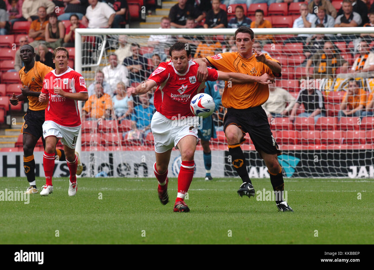 Footballer Darren Potter and Martin Devaney 16/9/2006 Stock Photo Alamy