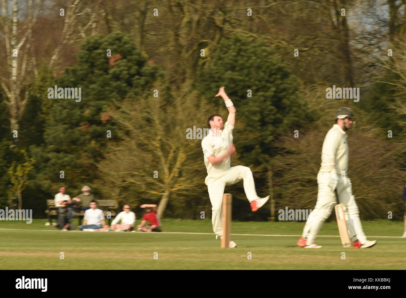 Cricket - Oxford University V Middlesex CCC Stock Photo