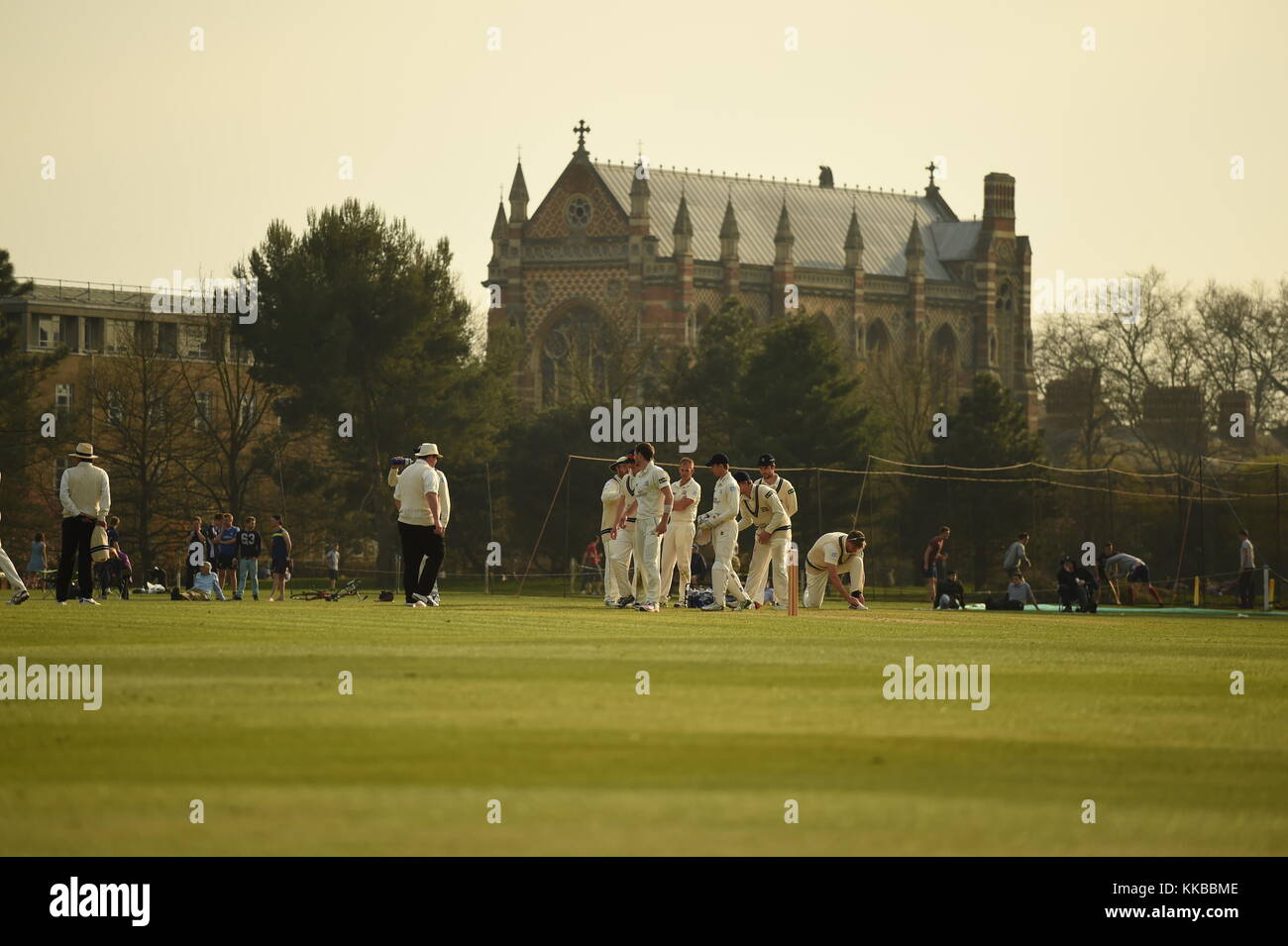 Cricket Oxford University V Middlesex CCC Stock Photo Alamy