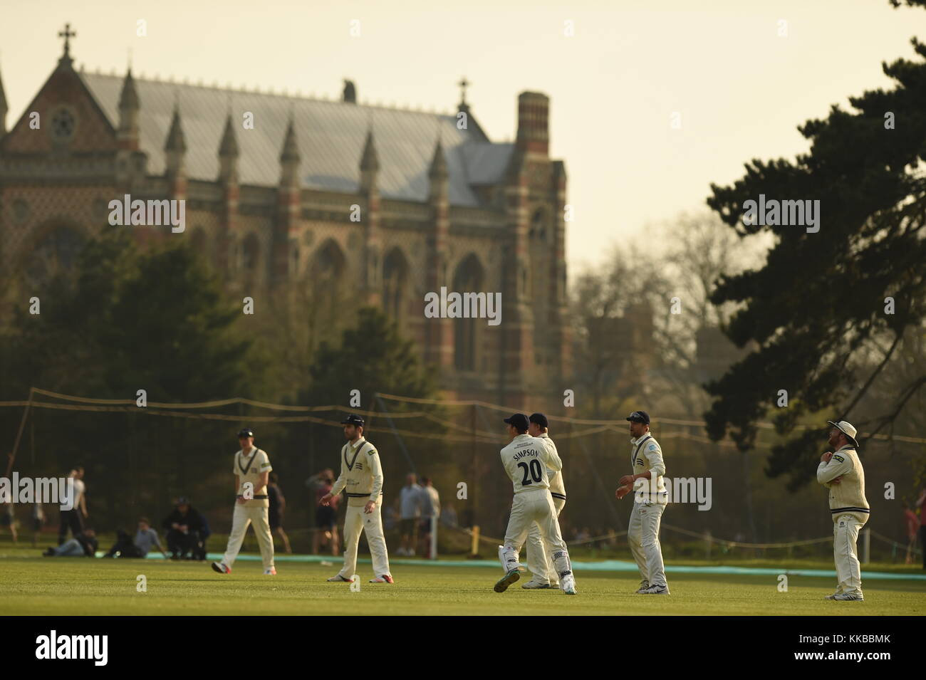 Cricket Oxford University V Middlesex CCC Stock Photo Alamy