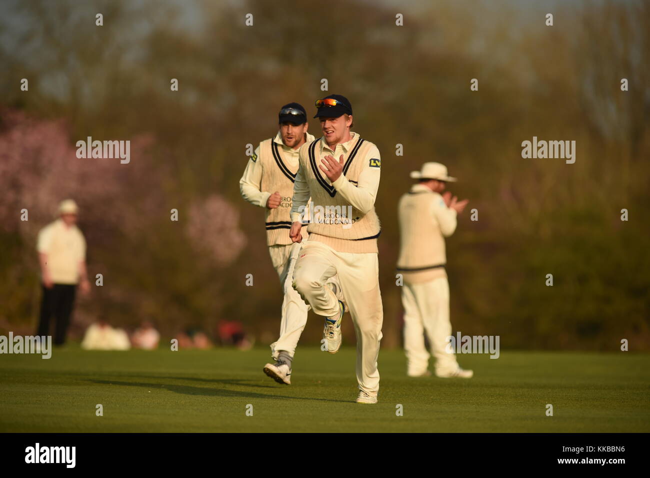 Cricket Oxford University V Middlesex CCC Stock Photo Alamy