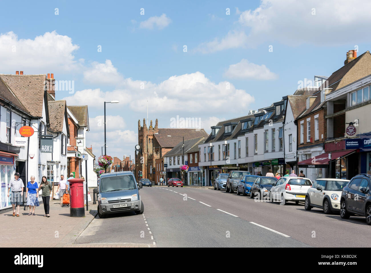 High Street, Billericay, Essex, England, United Kingdom Stock Photo