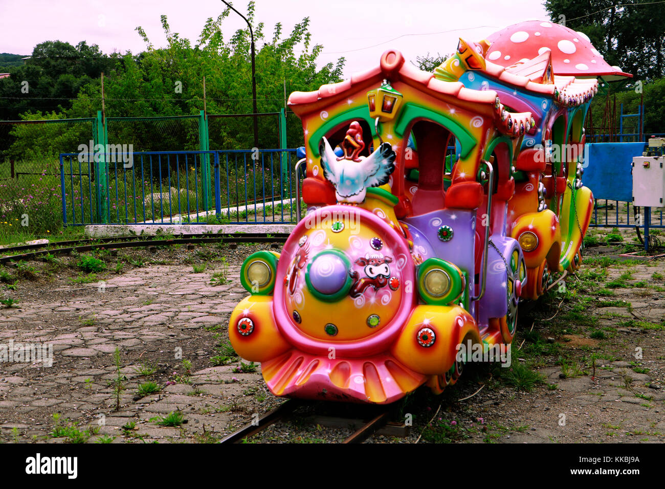 PARQUE INFANTIL BARN TRAIN