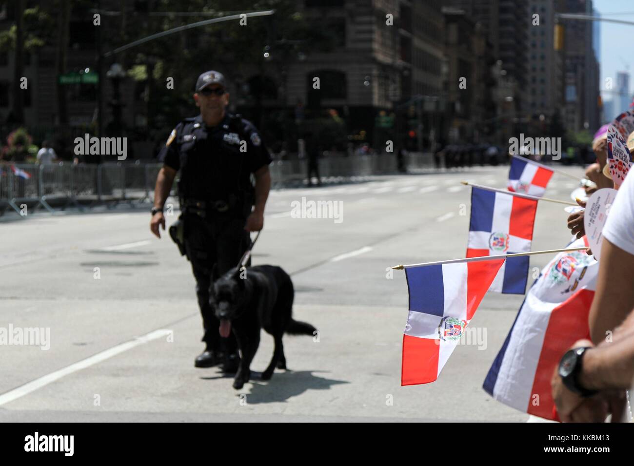 New York First Responders On Parade Duty, New York USA Stock Photo - Alamy