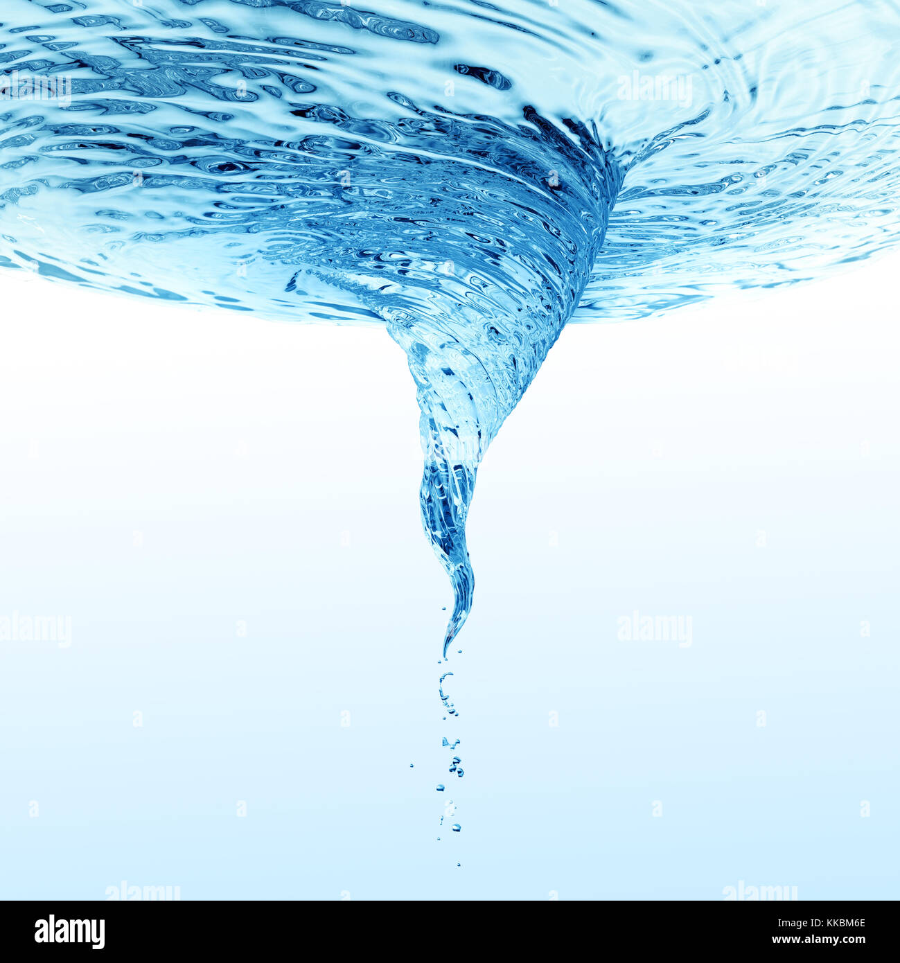 Water vortex - Stock Image - F016/7078 - Science Photo Library