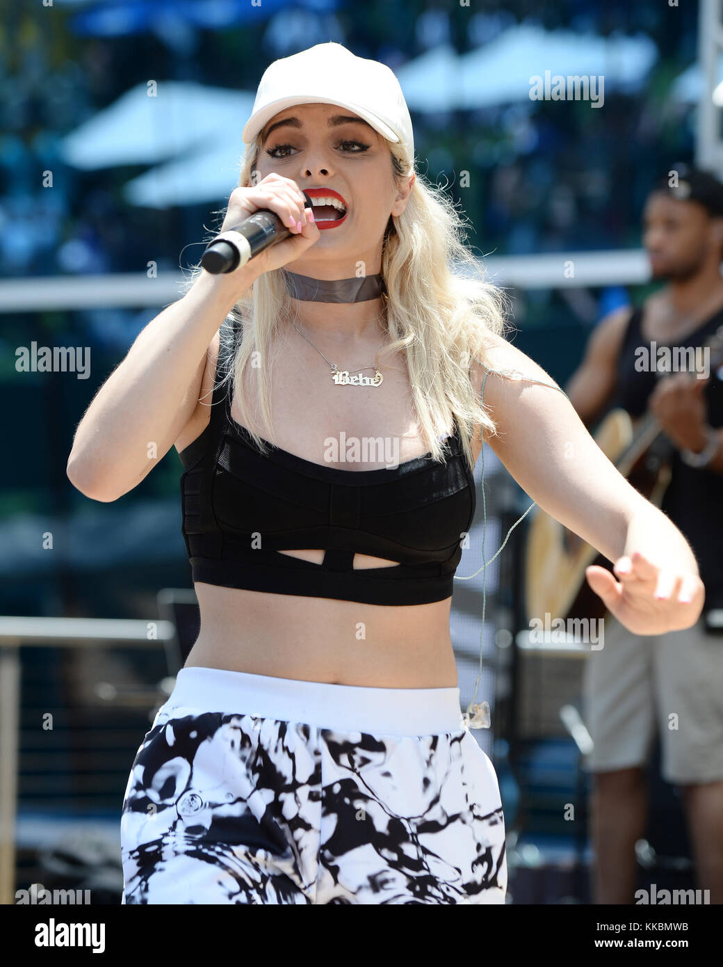 MIAMI BEACH, FL - JULY 23: Bebe Rexha attends IHeartRadio Y100 Mack-A