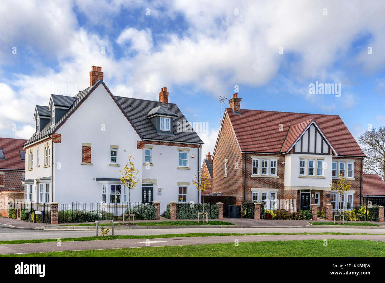 Urban Housing in the south of England Stock Photo