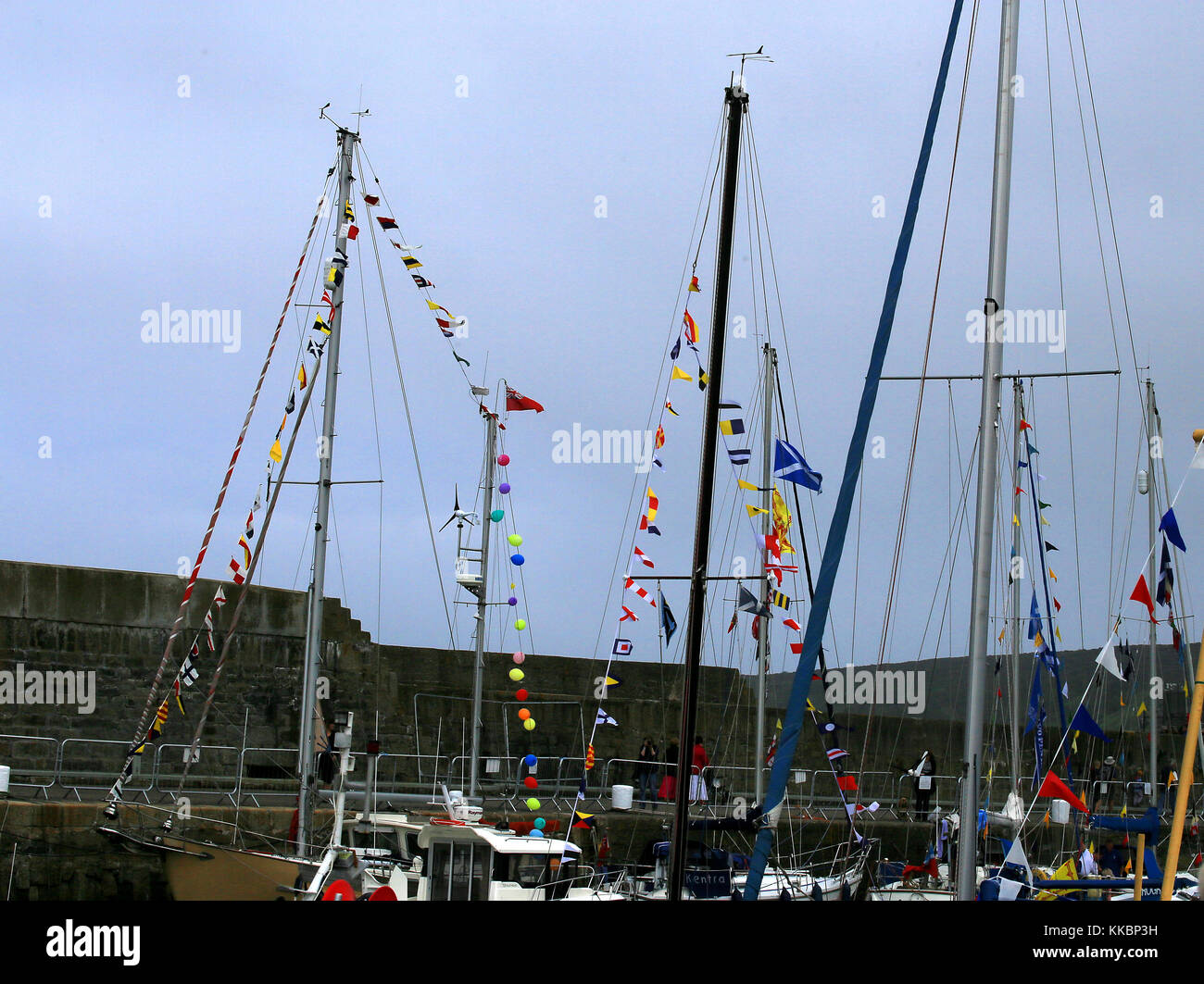 Portsoy festival is celebrated every Summer in the harbour. This