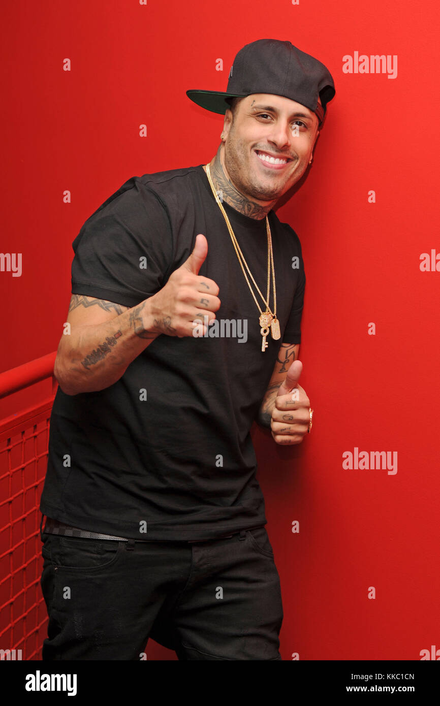 Nicky Jam Poses For A Portrait At Radio Station Y 100 High Resolution Stock  Photography and Images - Alamy