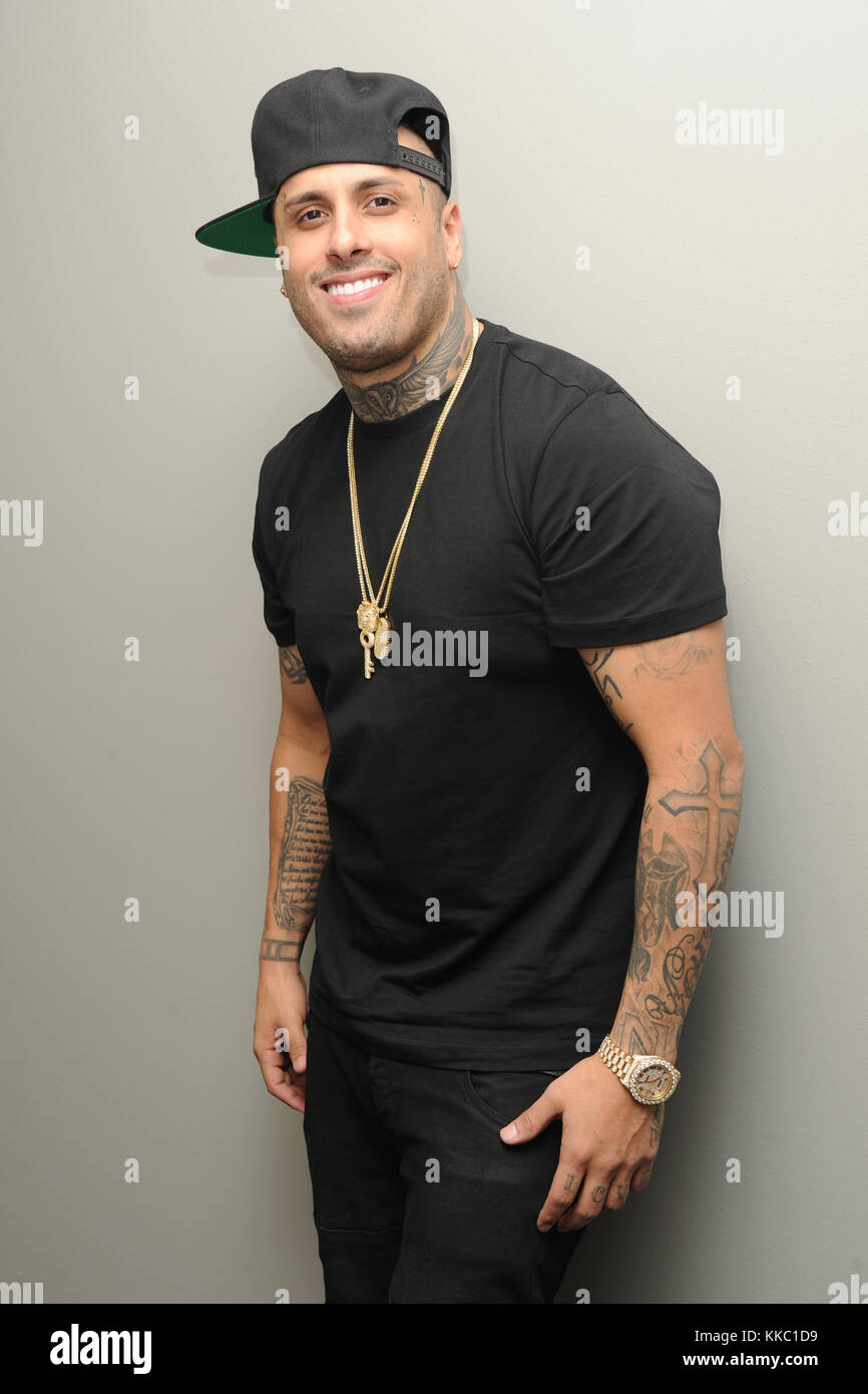 Fort Lauderdale Fl May 18 Nicky Jam Poses For A Portrait At Radio Station Y 100 On May 18 16 In Fort Lauderdale Florida People Nicky Jam Stock Photo Alamy