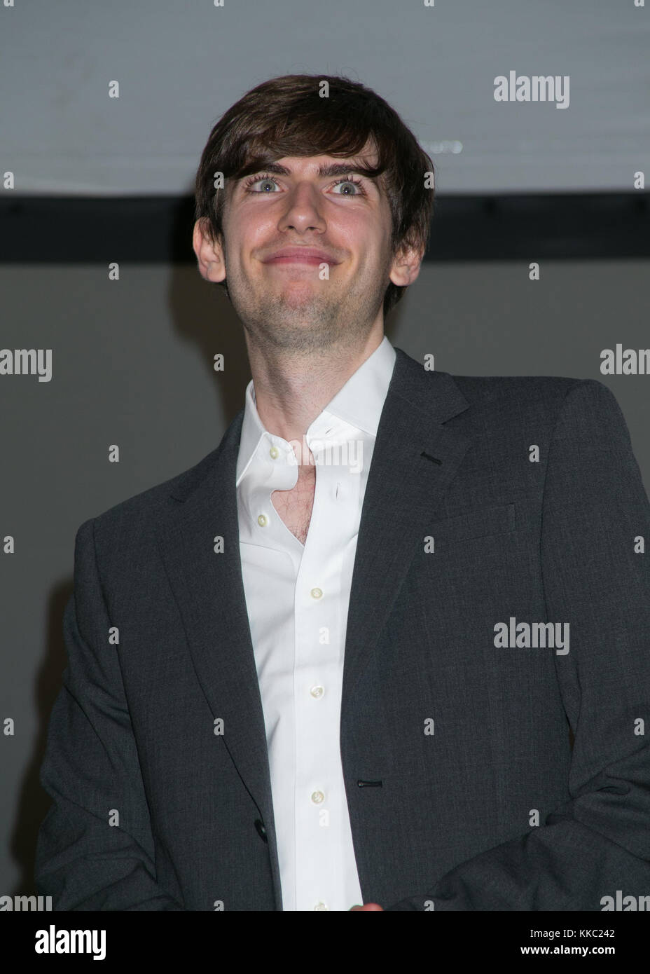 Founder of Tumblr David Karp at the 8th Annual 'Made In NY Awards' at Gracie Mansion on June 10, 2013 in New York. Stock Photo