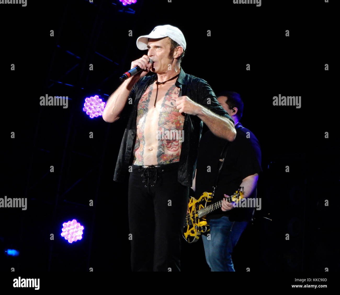 PHOENIX, AZ - SEPTEMBER 28: David Lee Roth of Van Halen