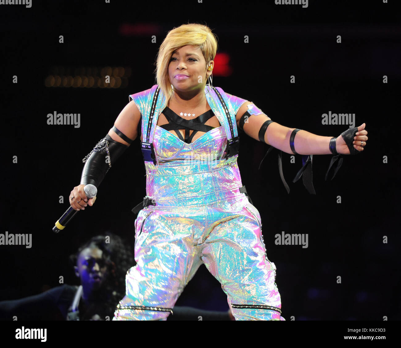 SUNRISE FL - JUNE 04: Tionne ‘T-Boz’ Tenese Watkins and Rozonda Ocelean