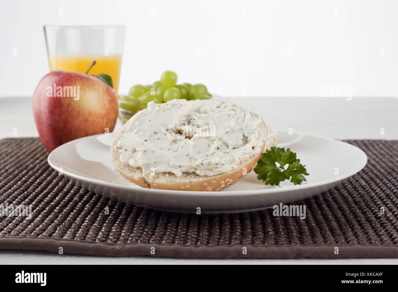 herb butter spread Stock Photo Alamy