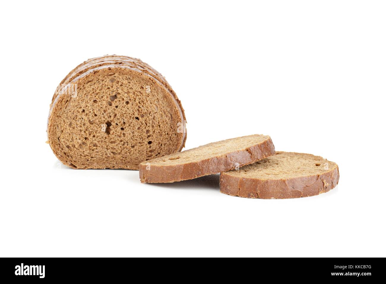 sliced pumpernickel bread Stock Photo Alamy