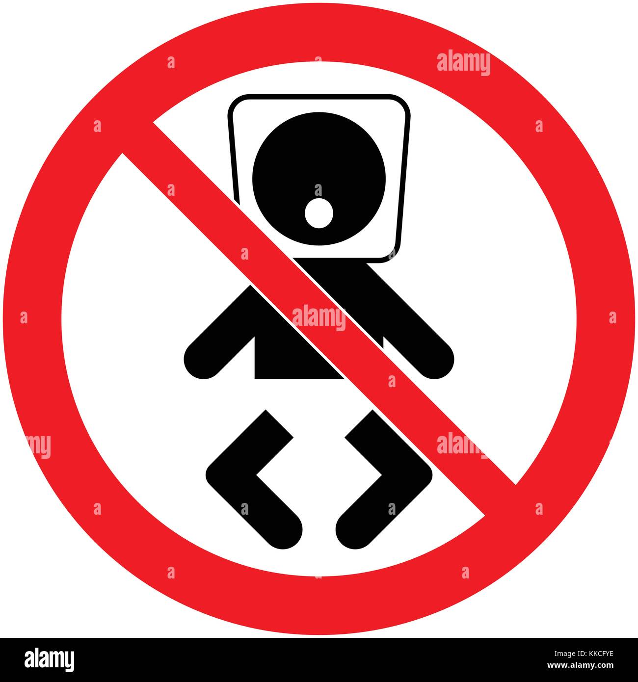 Plastic bag warning sign, danger of suffocation. To avoid danger from  suffocation keep away from babies and children, vector illustration Stock  Vector Image & Art - Alamy