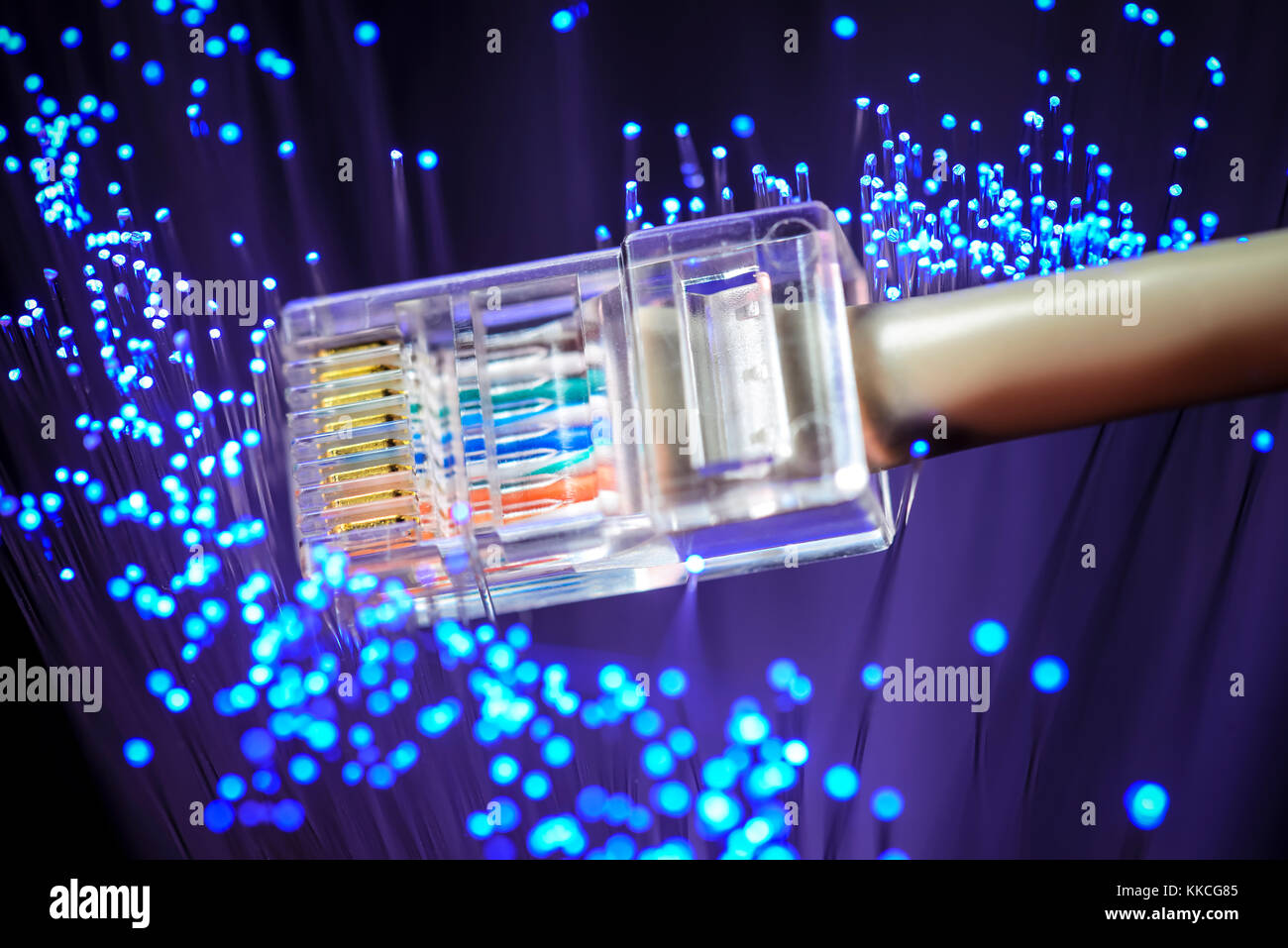 Fibre optic cable broadband hires stock photography and images Alamy