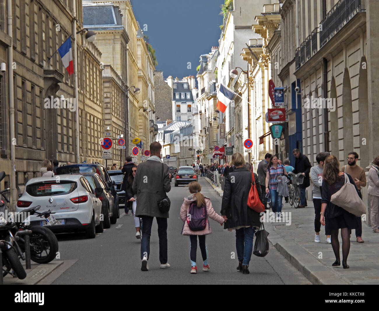 European Heritage Days, rue de Grenelle, Left bank, Paris, France, Europe Stock Photo