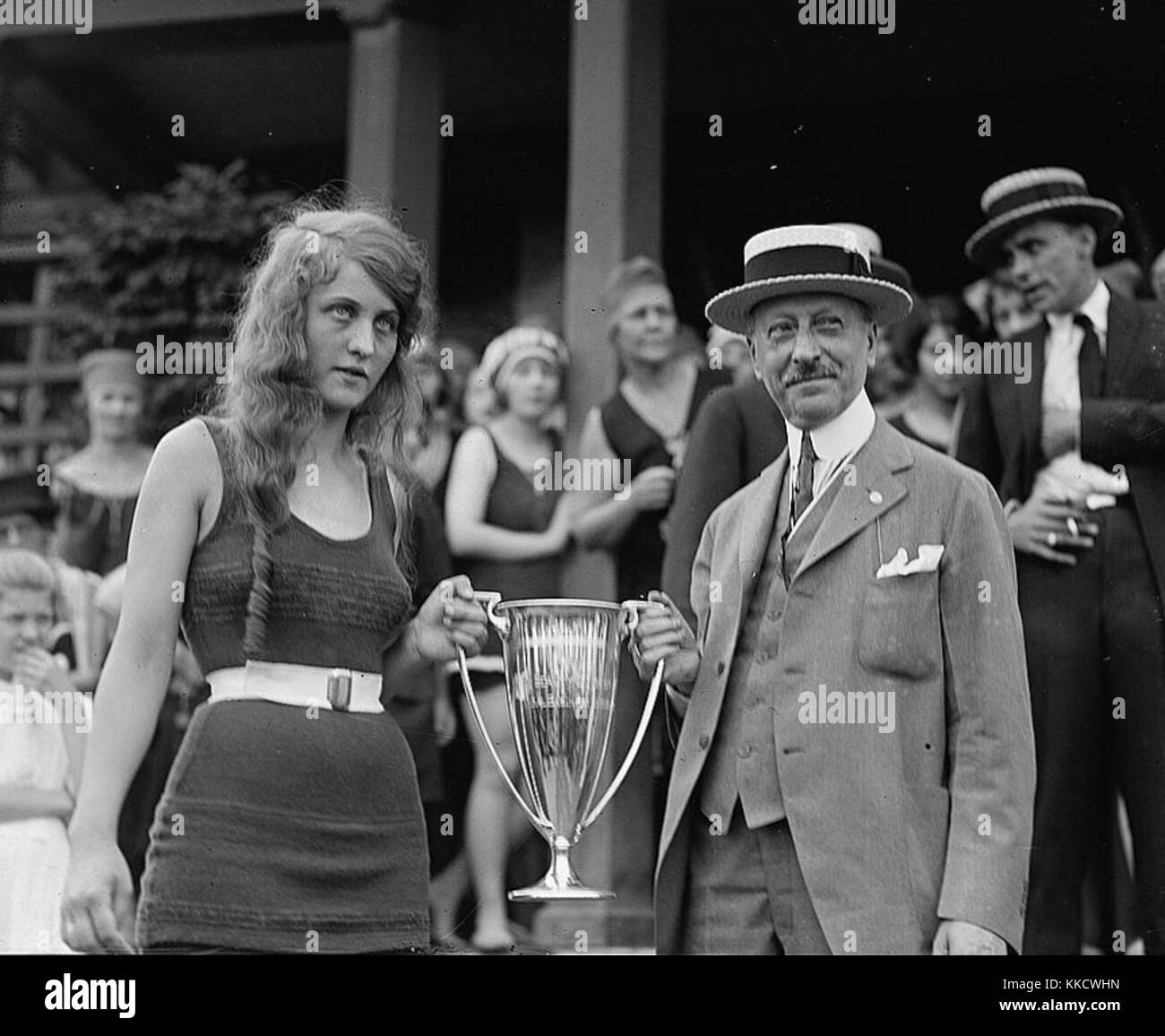 Beauty show, 1922presentation Stock Photo Alamy