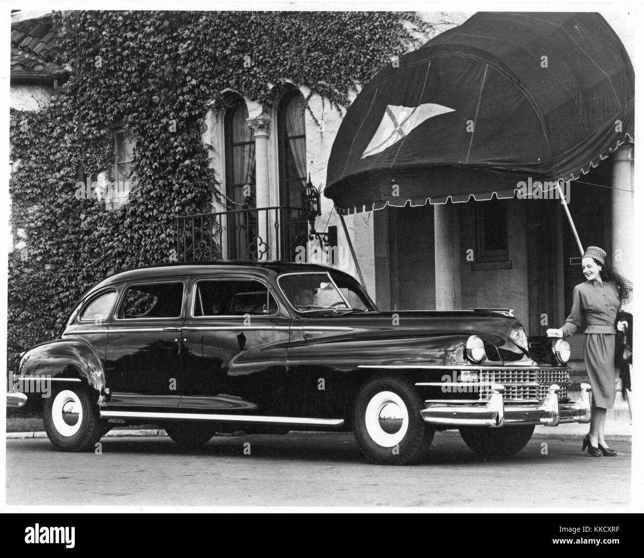 1948 Chrysler Crown Imperial Limousine (10080701525) Stock Photo