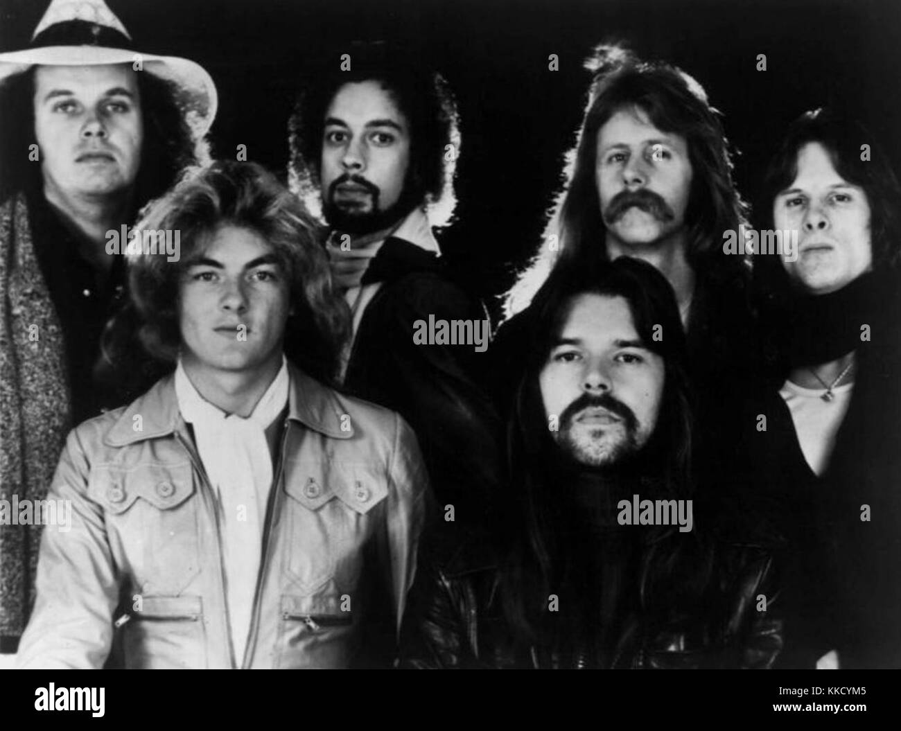 Bob Seger and the Silver Bullet Band 1977 Stock Photo Alamy