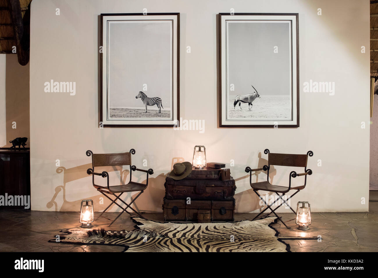 Classic Safari Decor Of Etosha Aoba Lodge Onguma Game