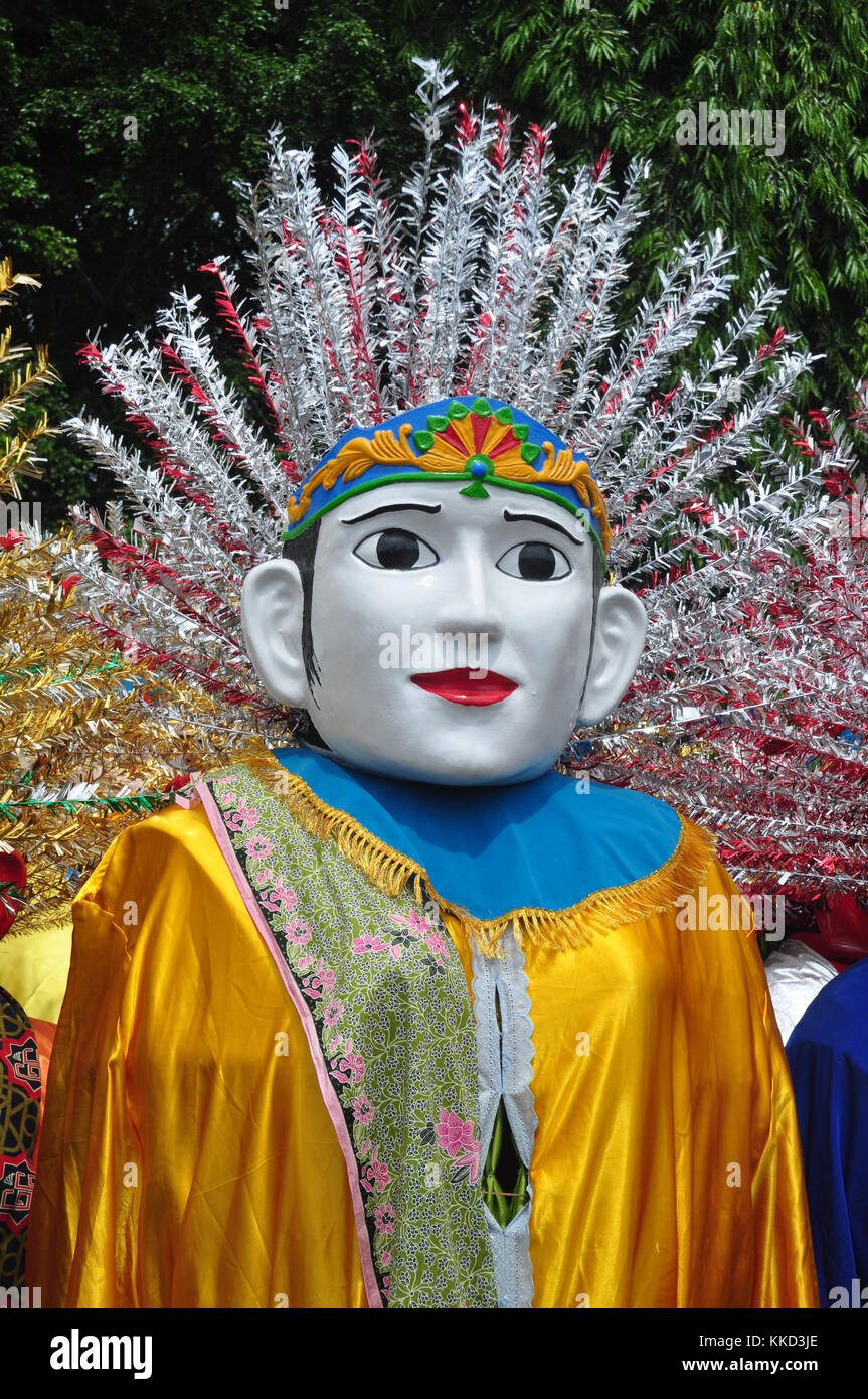 Ondel-ondel the traditional puppet fron Jakarta Stock Photo
