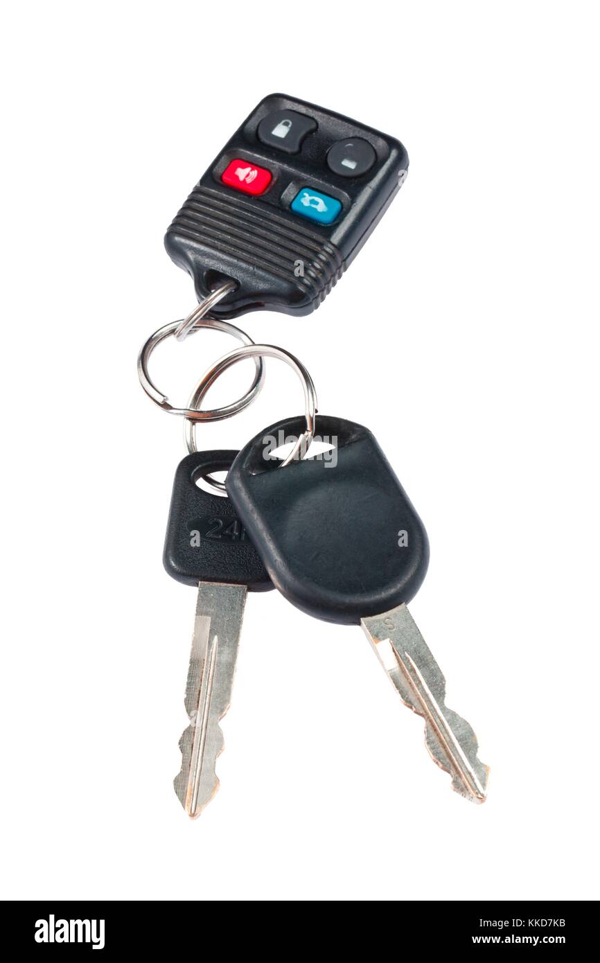 image of car keys and remote control Stock Photo Alamy
