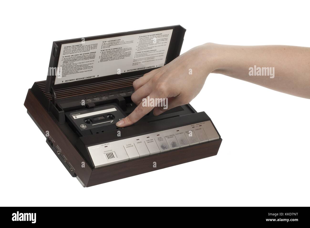 Old answering machine hi-res stock photography and images - Alamy