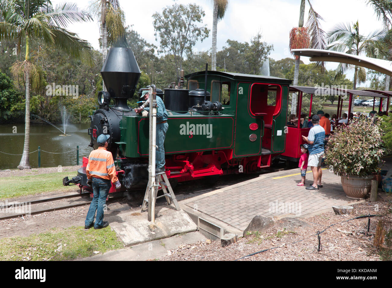 An iconic Bundaberg steam train attraction the Australian Sugar Cane