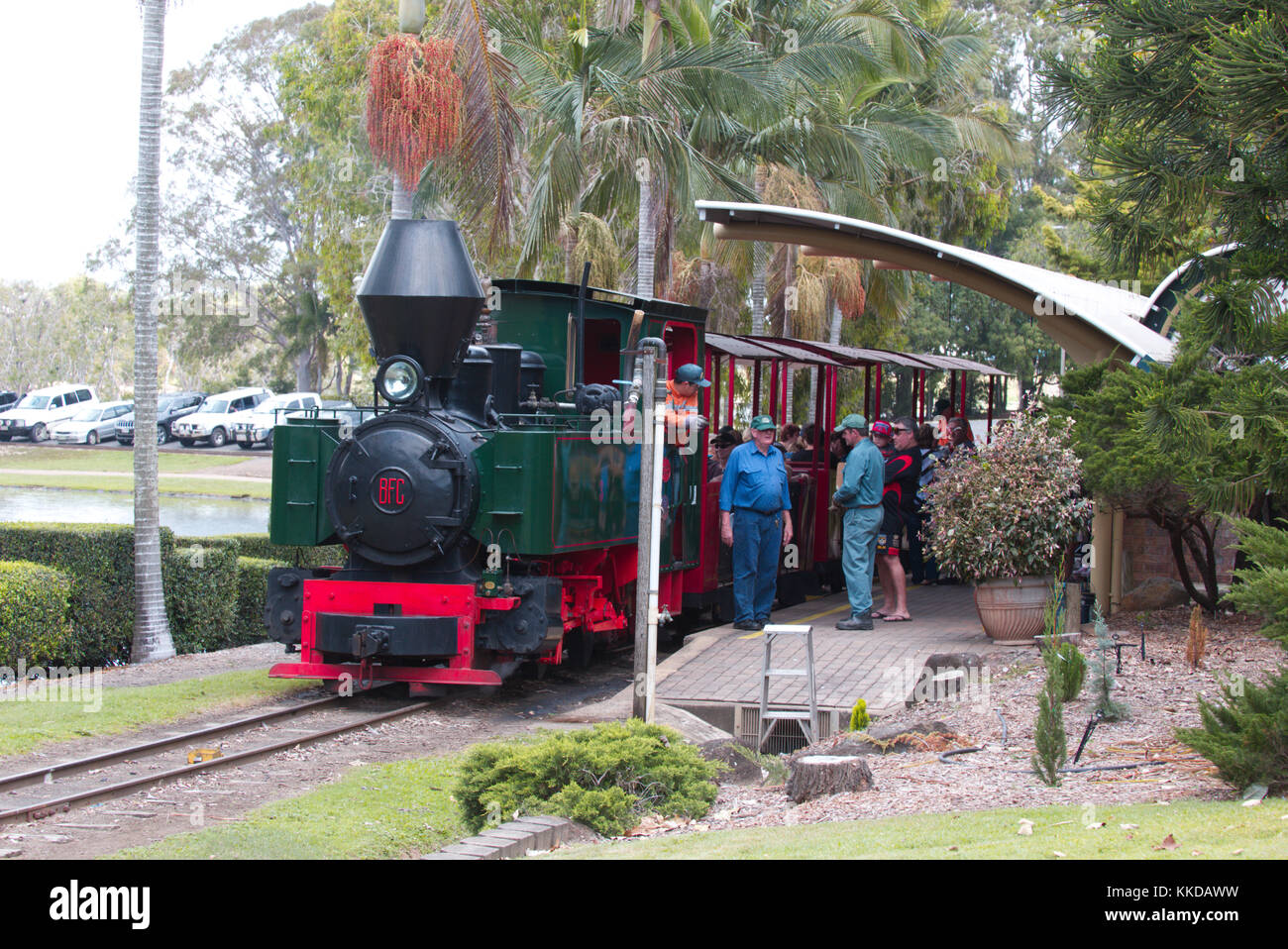 An iconic Bundaberg steam train attraction the Australian Sugar Cane