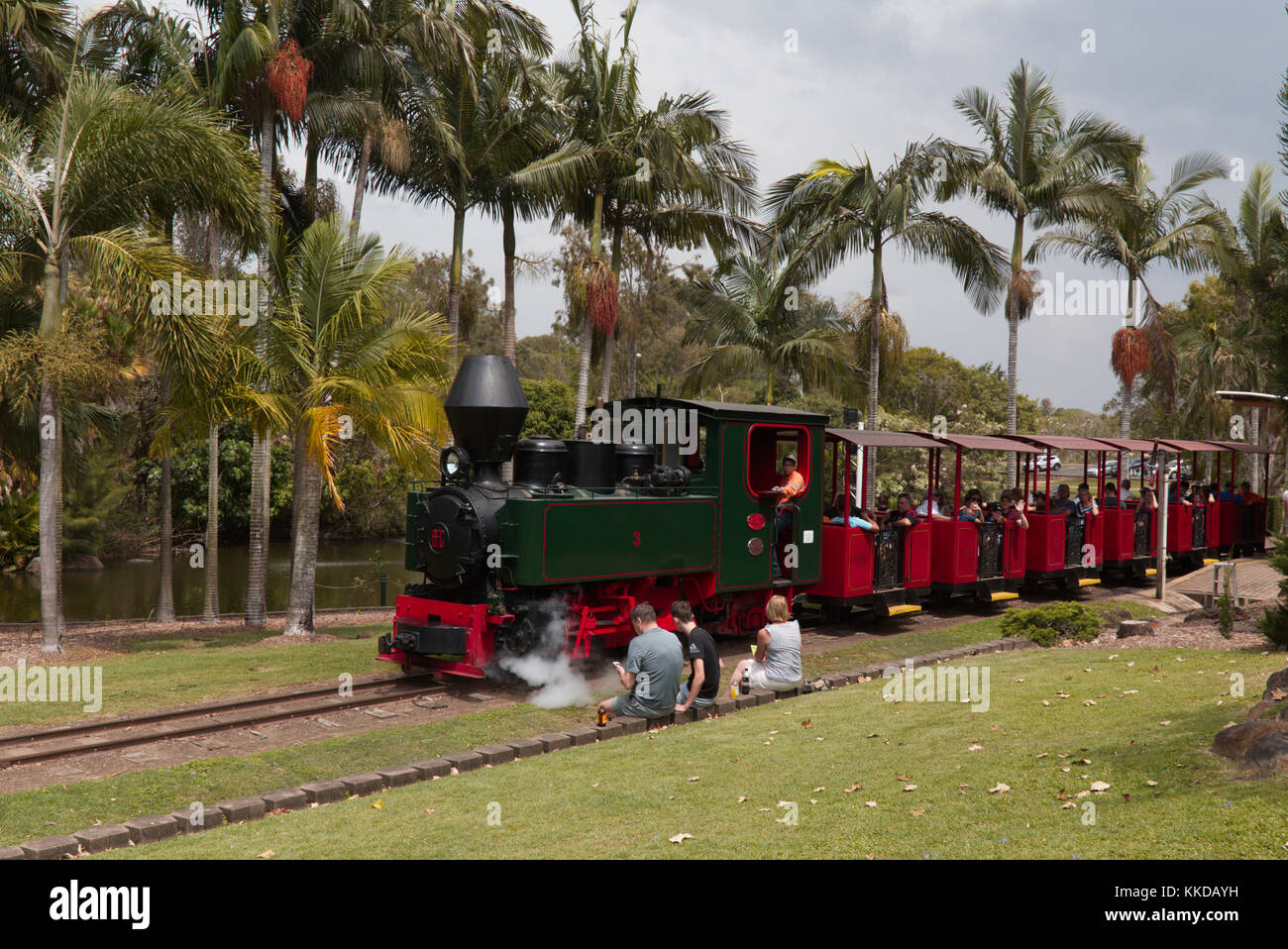 An iconic Bundaberg steam train attraction the Australian Sugar Cane