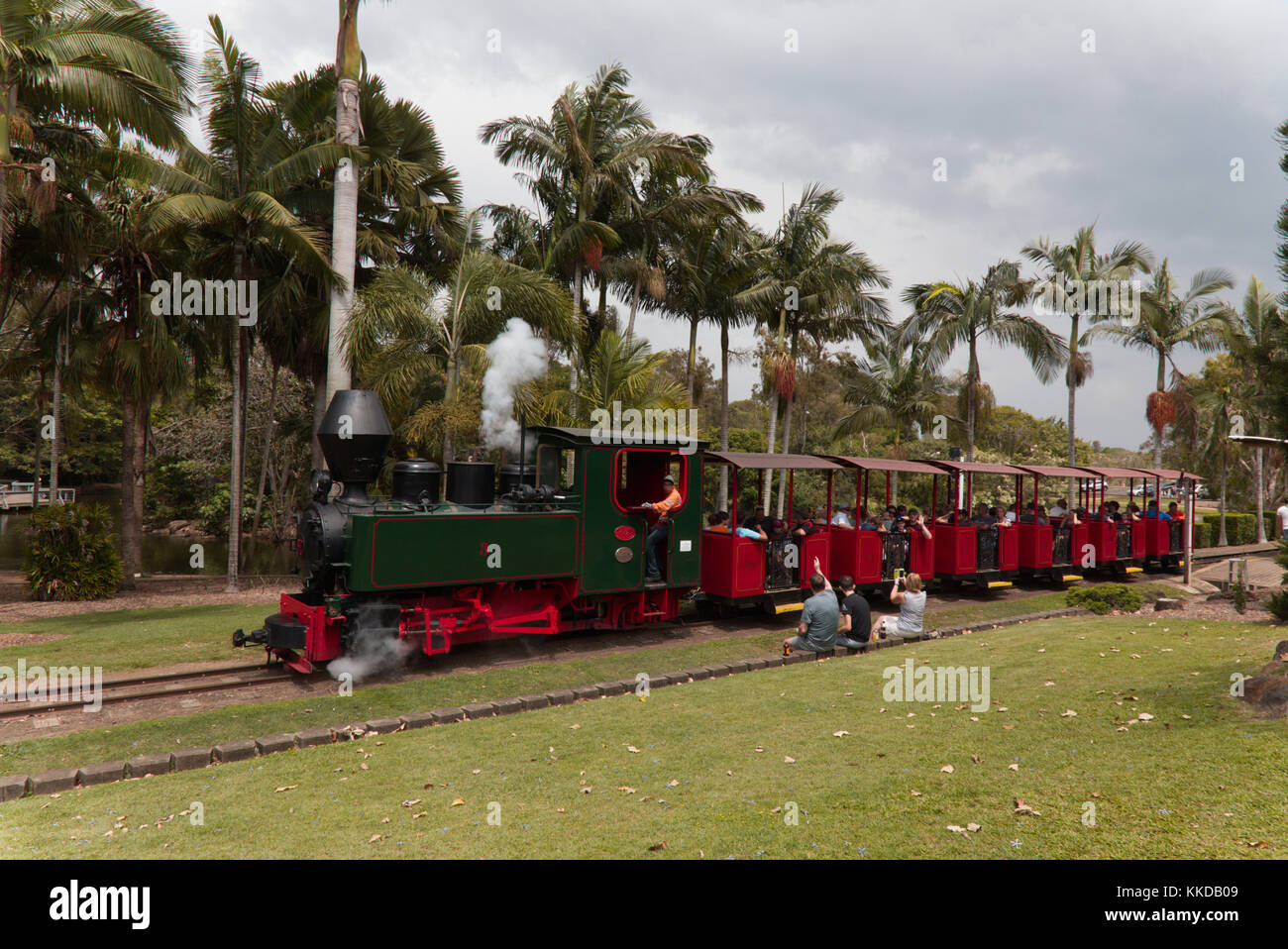 An iconic Bundaberg steam train attraction the Australian Sugar Cane