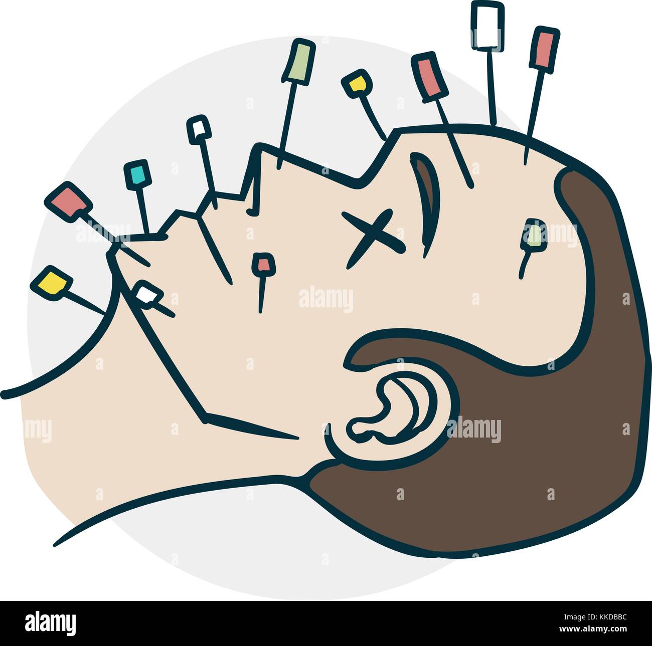 Acupuncture character hires stock photography and images Alamy