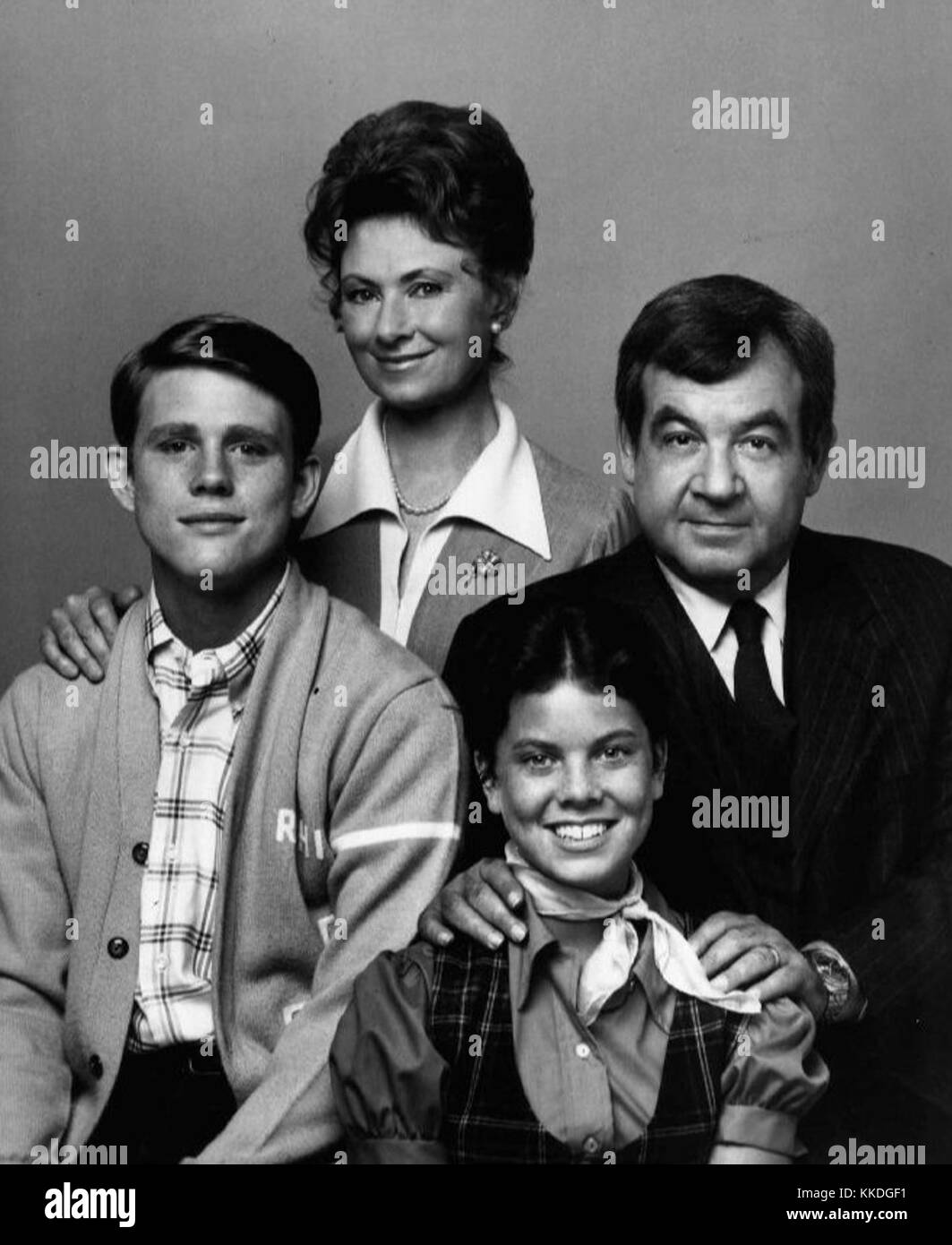 Cunningham family Happy Days 1974 Stock Photo Alamy