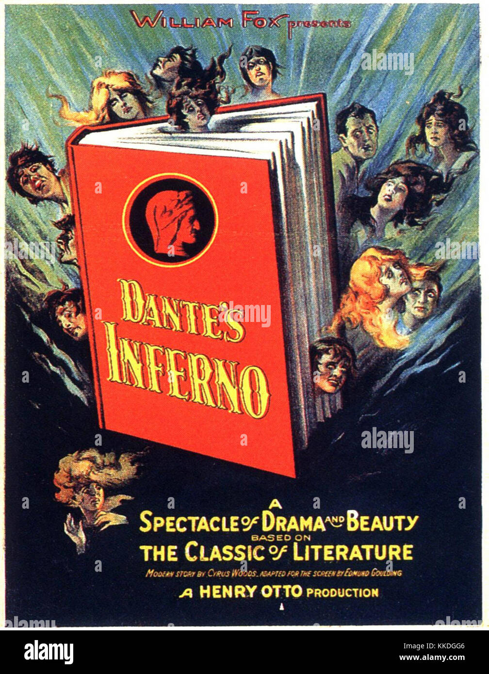 Dante's Inferno (1924) - film poster Stock Photo - Alamy
